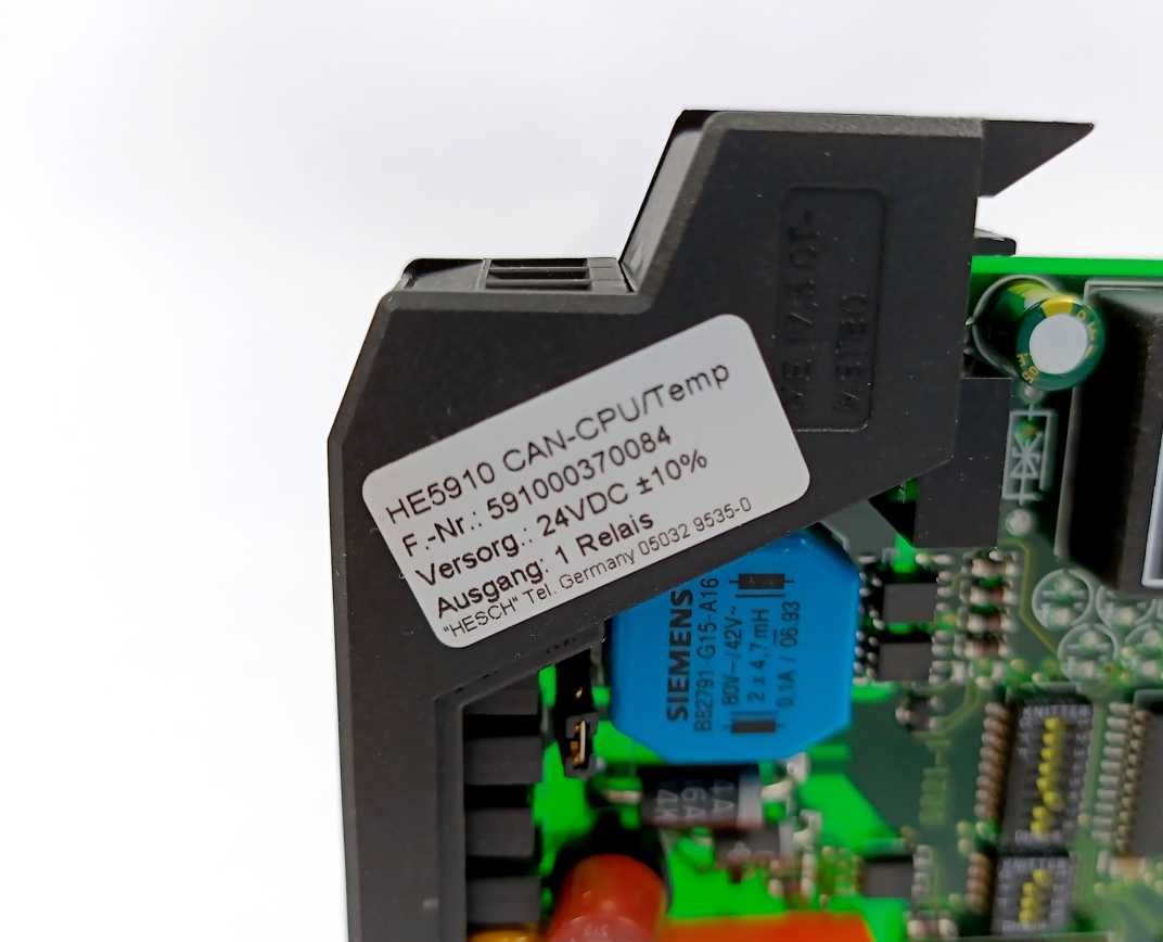 Hesch HE 5910 CAN-CPU/Temp 591000370084