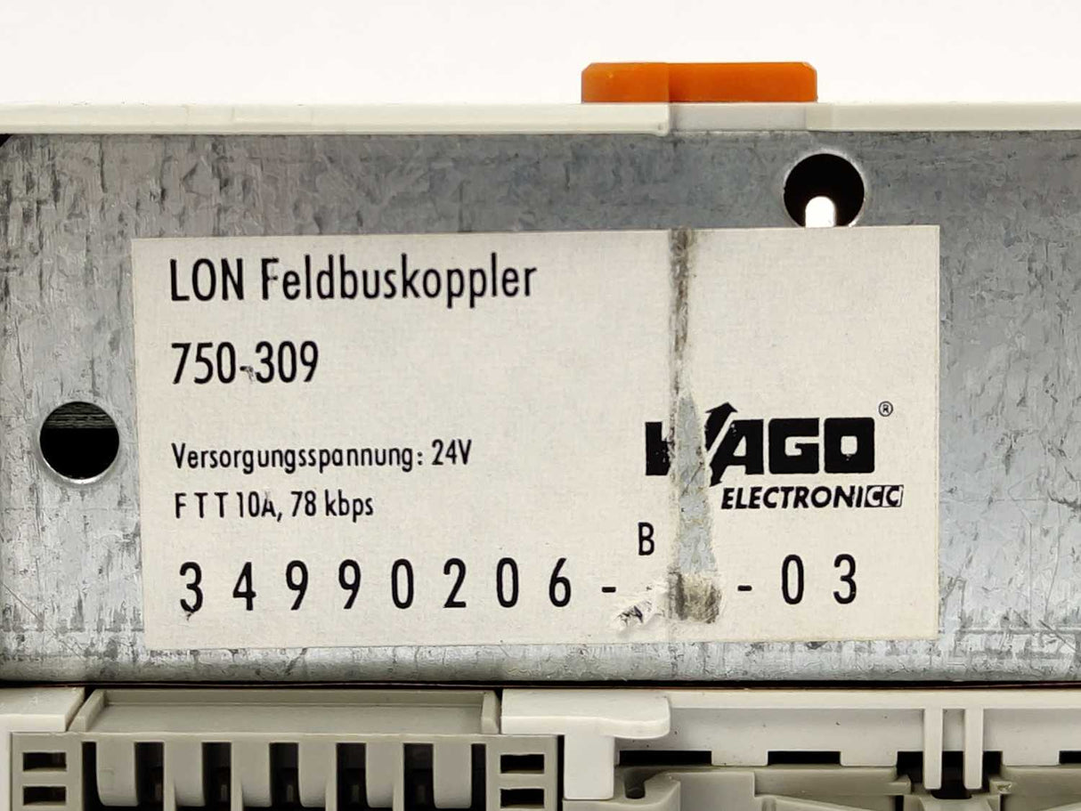 Wago 750-309 LON Fieldbus Coupler