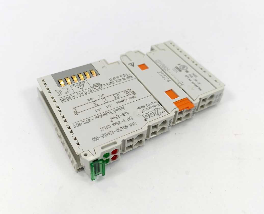 Wago 750-454/025-000 2AI 4-20mA Diff./T