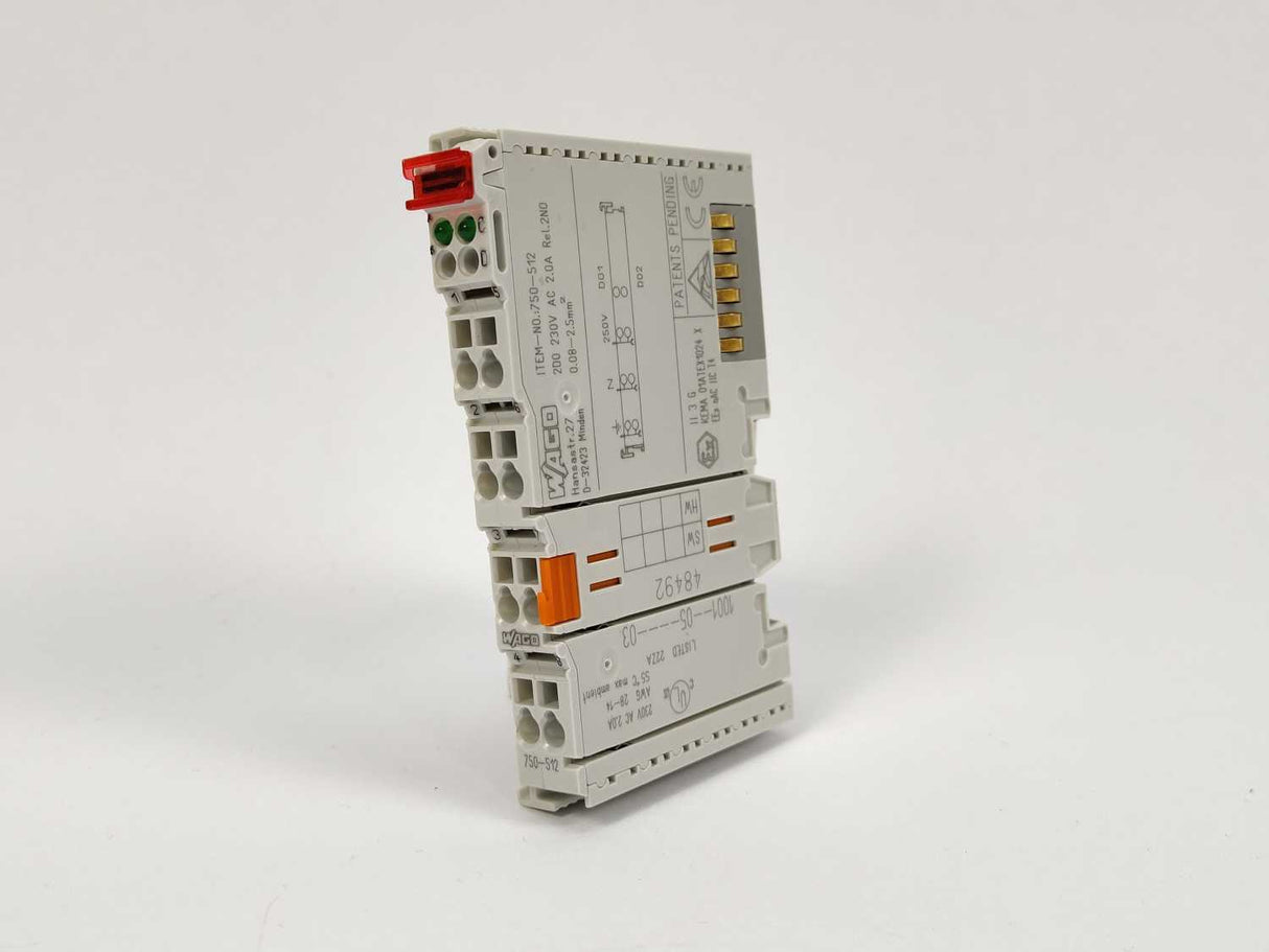 Wago 750-512 2-Channel Digital Output Relay