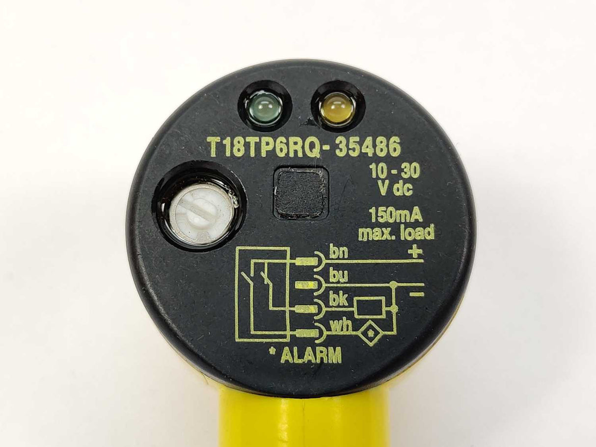 BANNER T18TP6RQ-35486 T18 Series Self-Contained Barrel-Mount Sensor