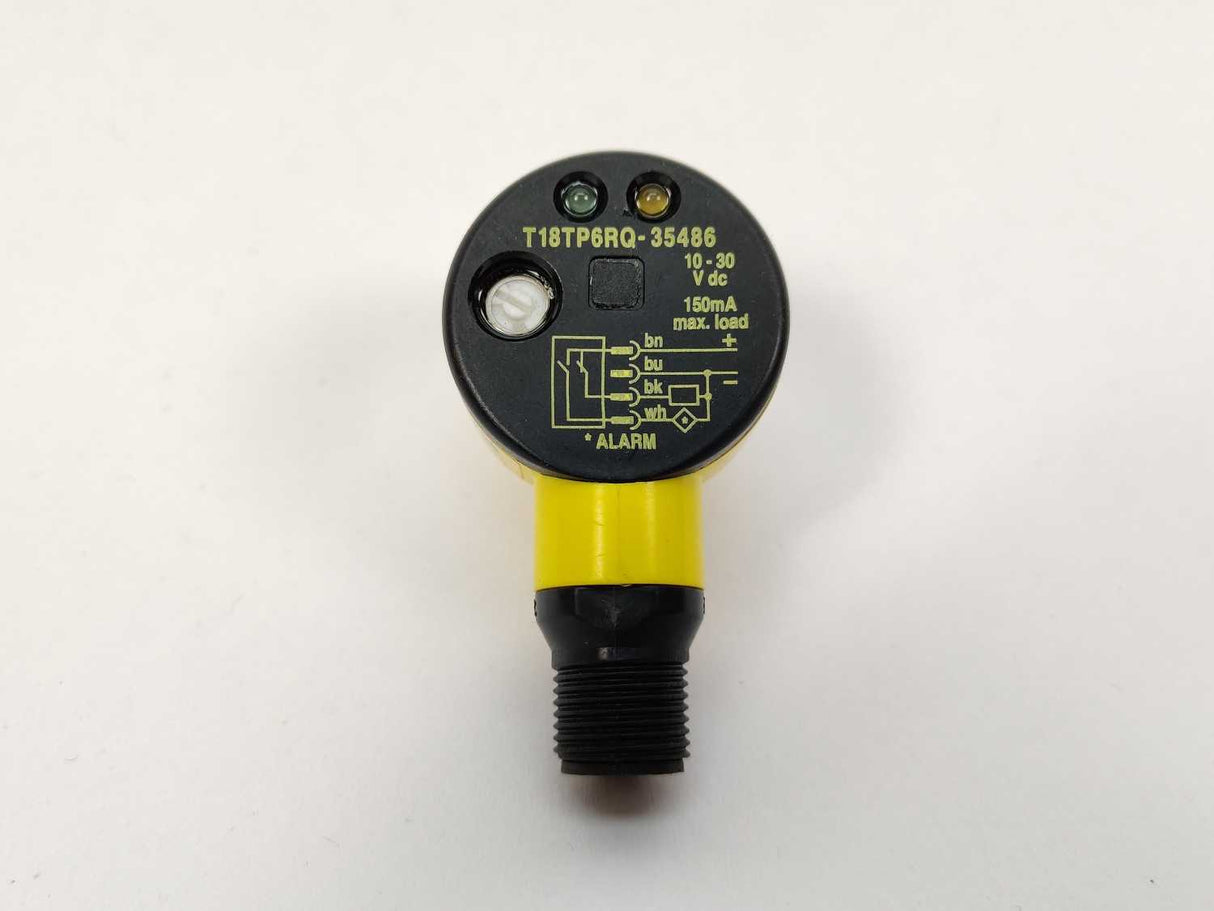 BANNER T18TP6RQ-35486 T18 Series Self-Contained Barrel-Mount Sensor