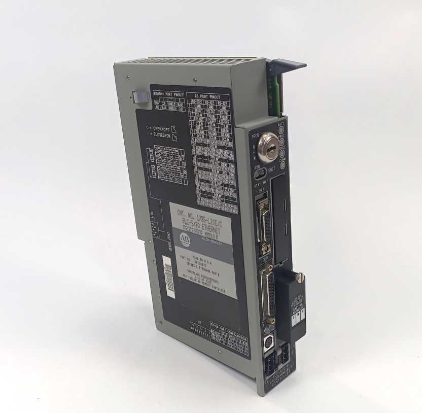 AB 1785-L20E Ser. C PLC-5/20 Ethernet Processor Module