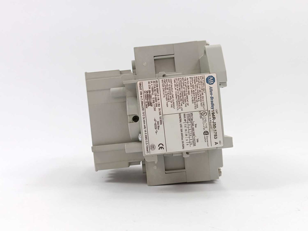 AB 194R-J30-1753 Ser. A ; 194R Disconnect Switch