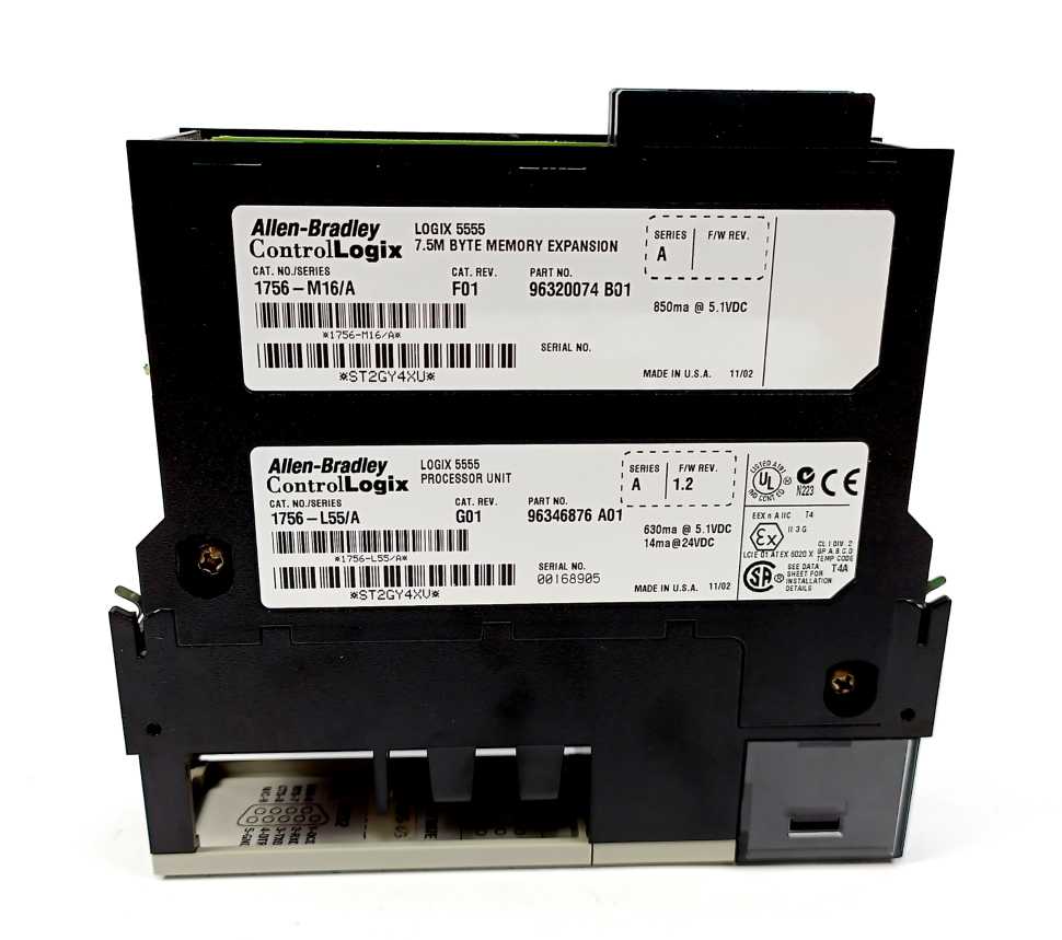 AB 1756-M16/A Ser. A ; Cat.Rev. F01 ControlLogix Expansion Memory Module