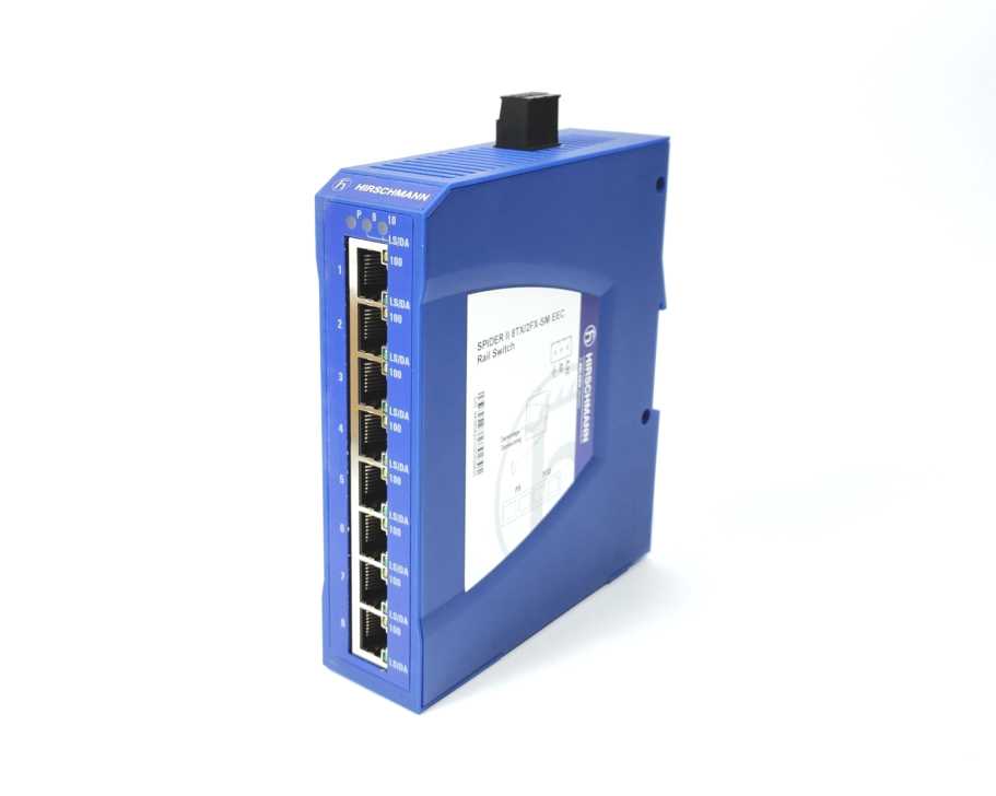 Hirschmann Spider II 8TX/2FX-SM EEC Rail Switch