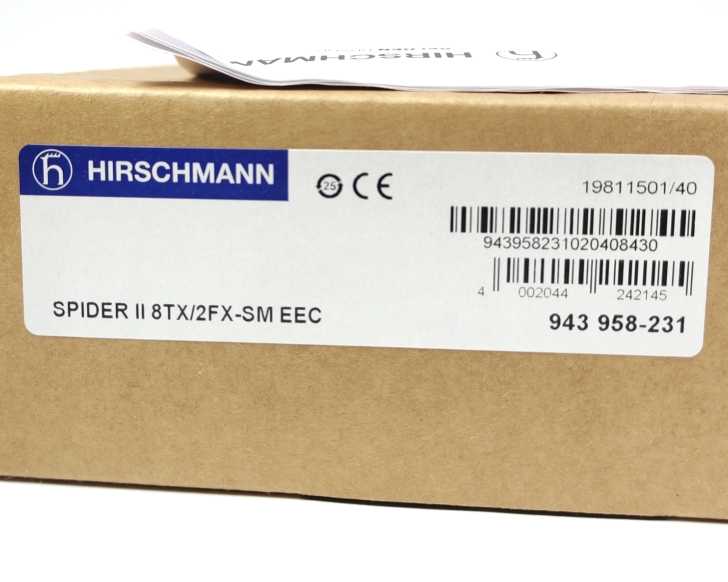 Hirschmann Spider II 8TX/2FX-SM EEC Rail Switch