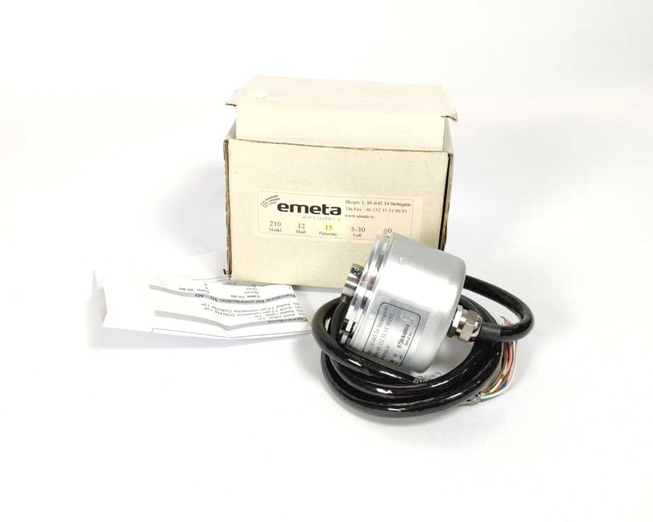 Emeta 210 Encoder Shaft 12 Pulsrate 15