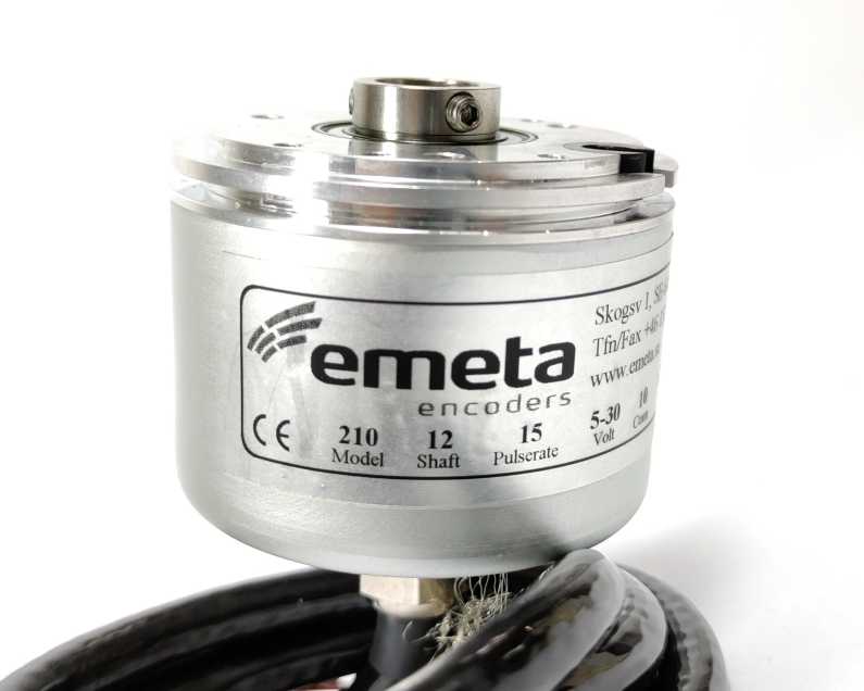Emeta 210 Encoder Shaft 12 Pulsrate 15