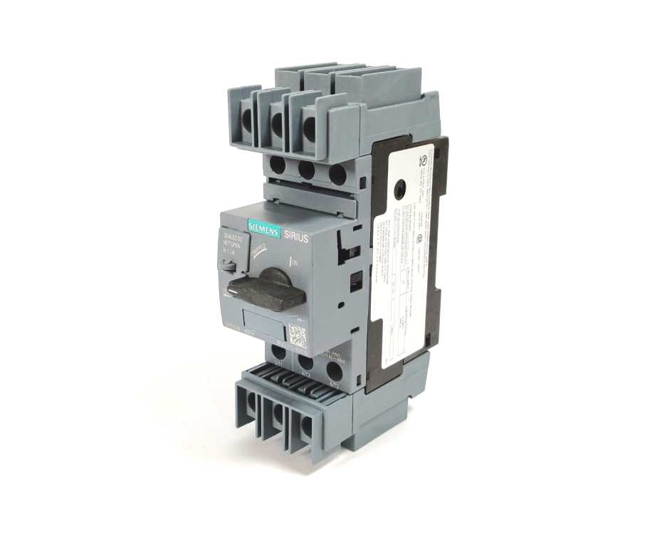 Siemens 3RV2711-1DD10 Circuit Breaker Size S00. 3,2A