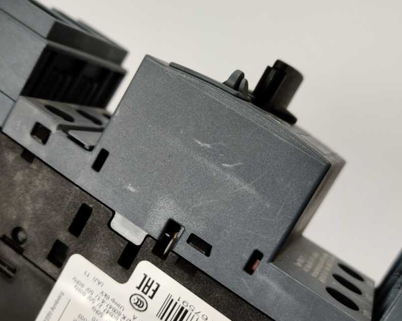 Siemens 3RV2711-1DD10 Circuit Breaker Size S00. 3,2A