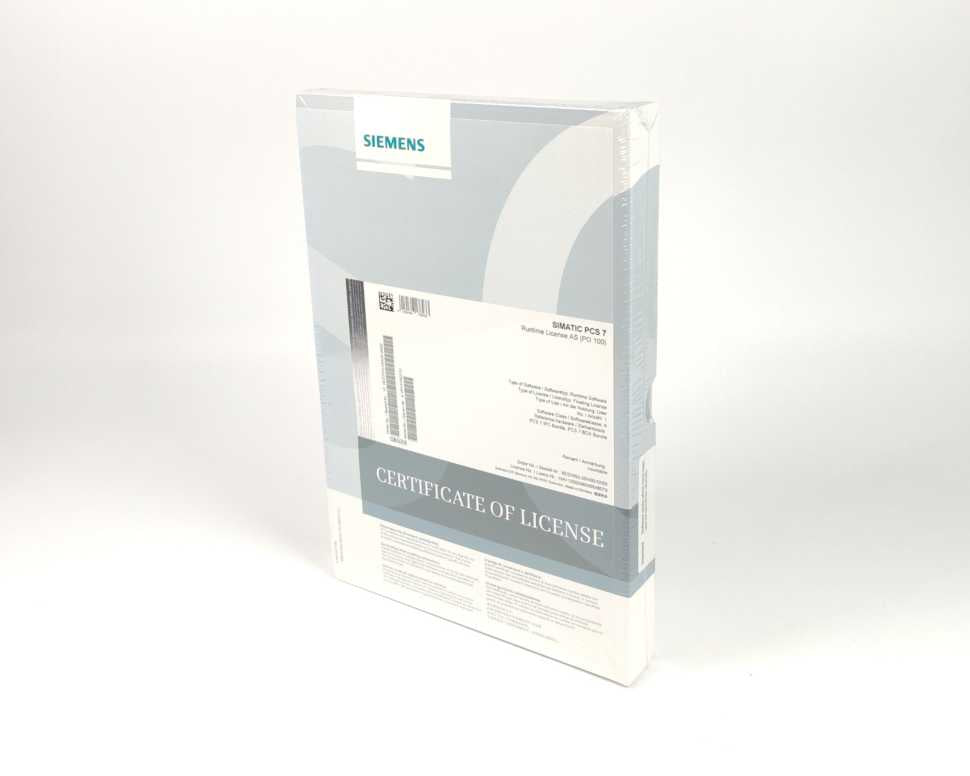Siemens 6ES7653-2BA00-0XB5 SIMATIC PCS 7 Runtime License AS (PO 100)