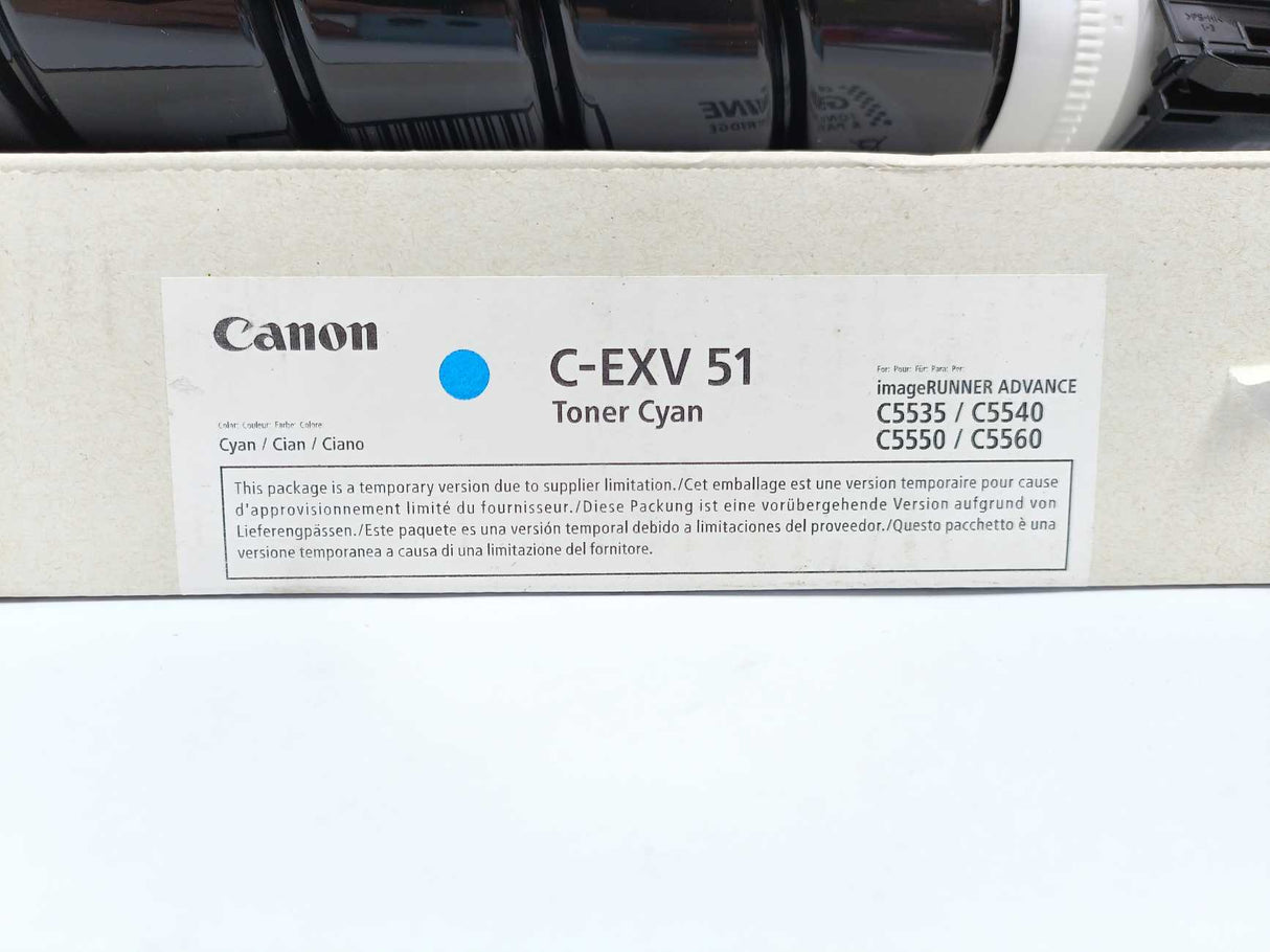 Canon 0482C002 C-EXV51C Toner Cyan