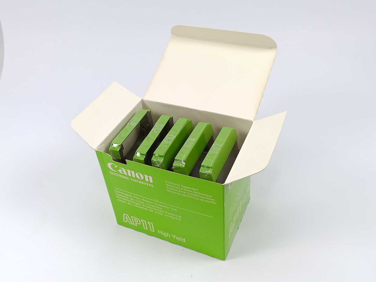 Canon AP11 Correctable Film Ribbon Cassette Set - Black - 5pcs.