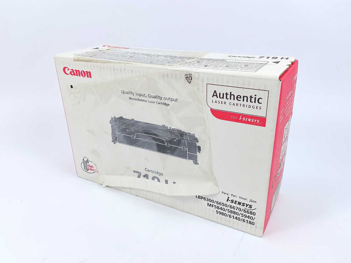Canon 3480B012AA 719H Monochrome Laser Cartridge