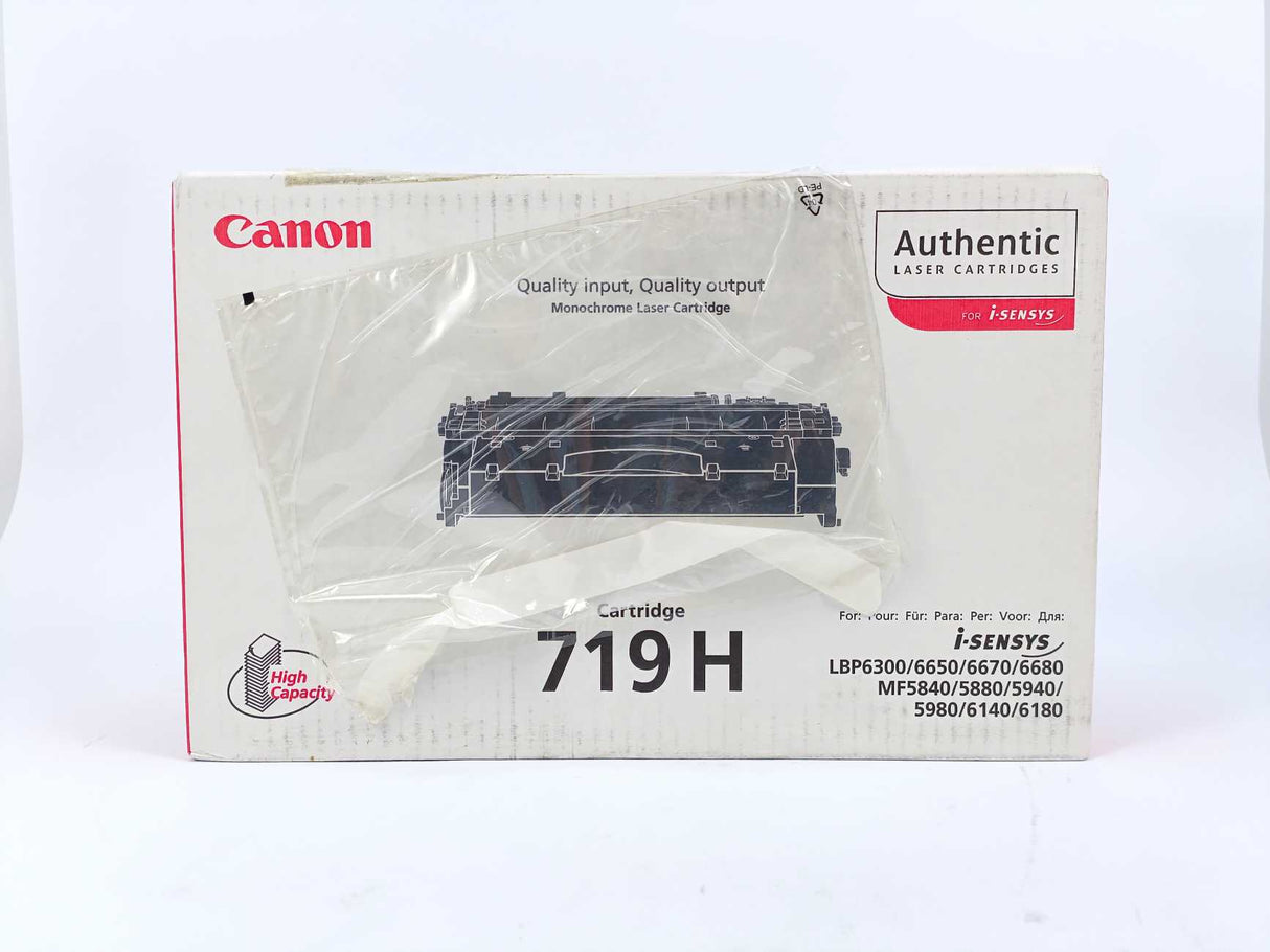 Canon 3480B012AA 719H Monochrome Laser Cartridge