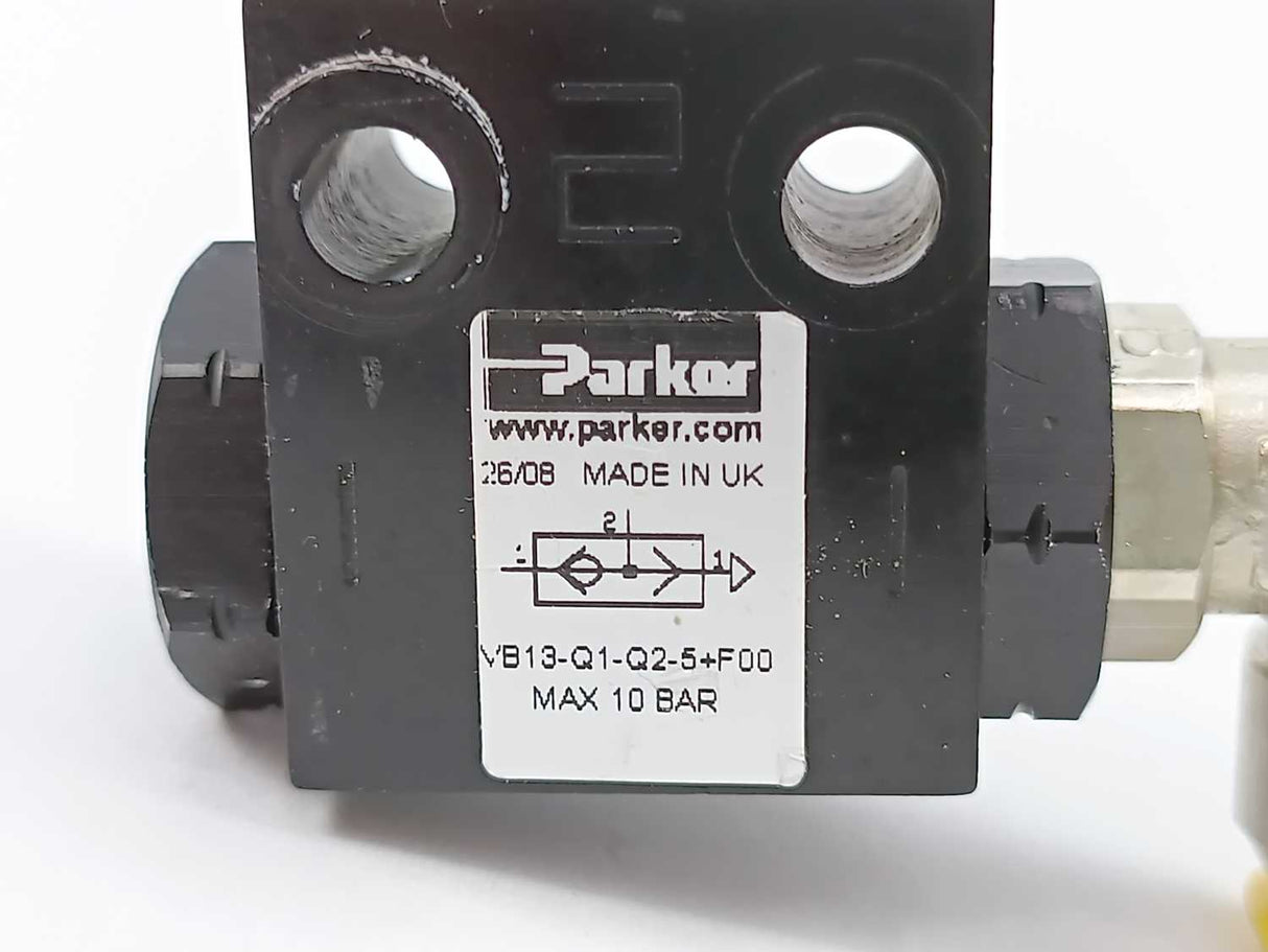 Parker VB13-Q1-Q2-5+F00 Solenoid Valve