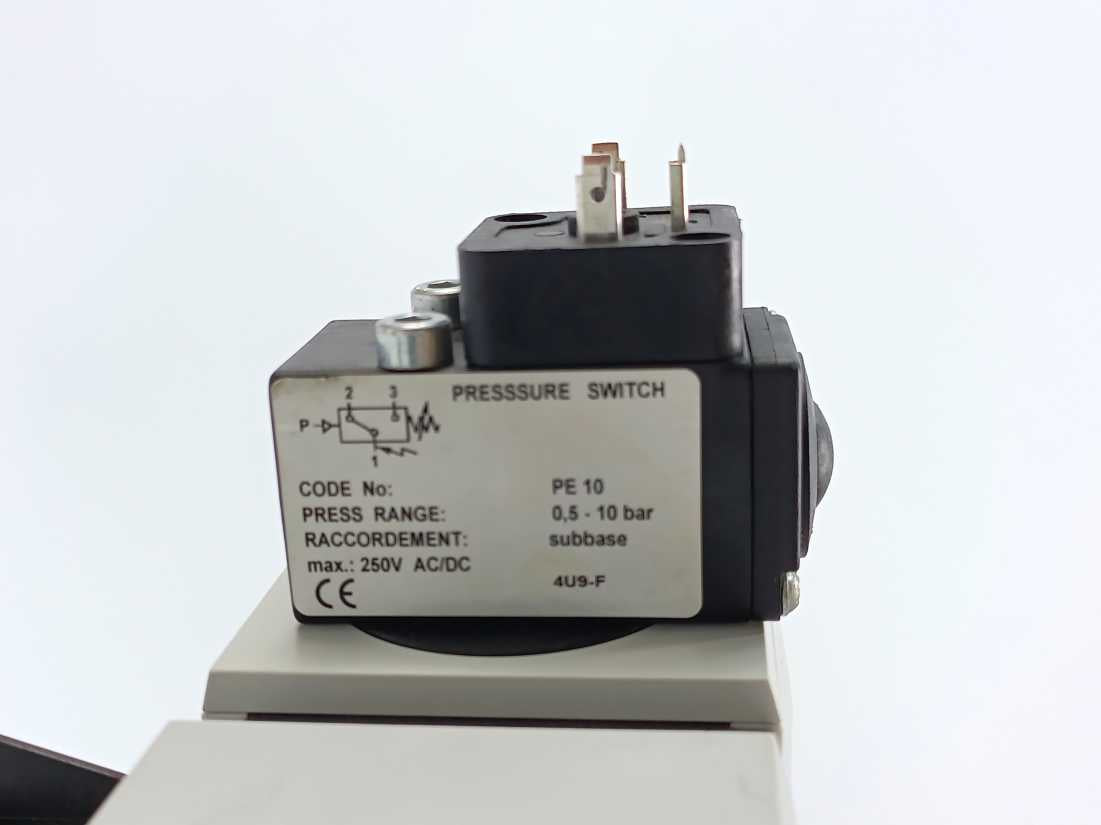 FST 93302.EE66 Pneumatic Valve System W/ PE 10 Pressure Switch