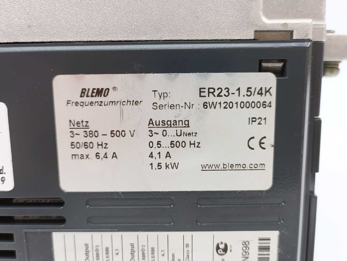 Blemo ER23-1.5/4K Frequency Inverter
