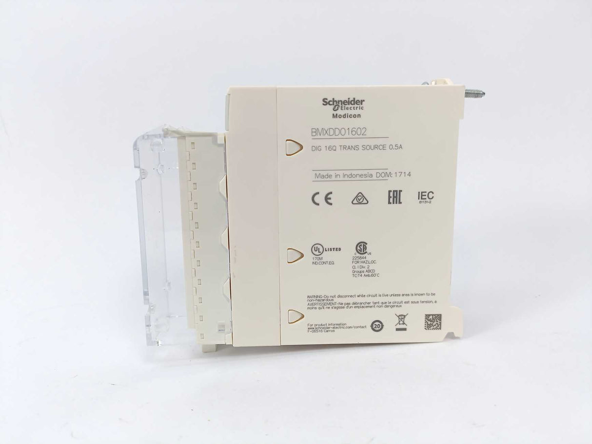 Schneider Electric BMXDD01602 DIG 16Q TRANS SOURCE 0.5A