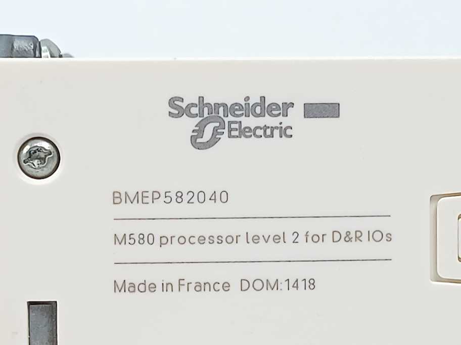 Schneider Electric BMEP582040 M580 Processor Level 2 for D&R IOs