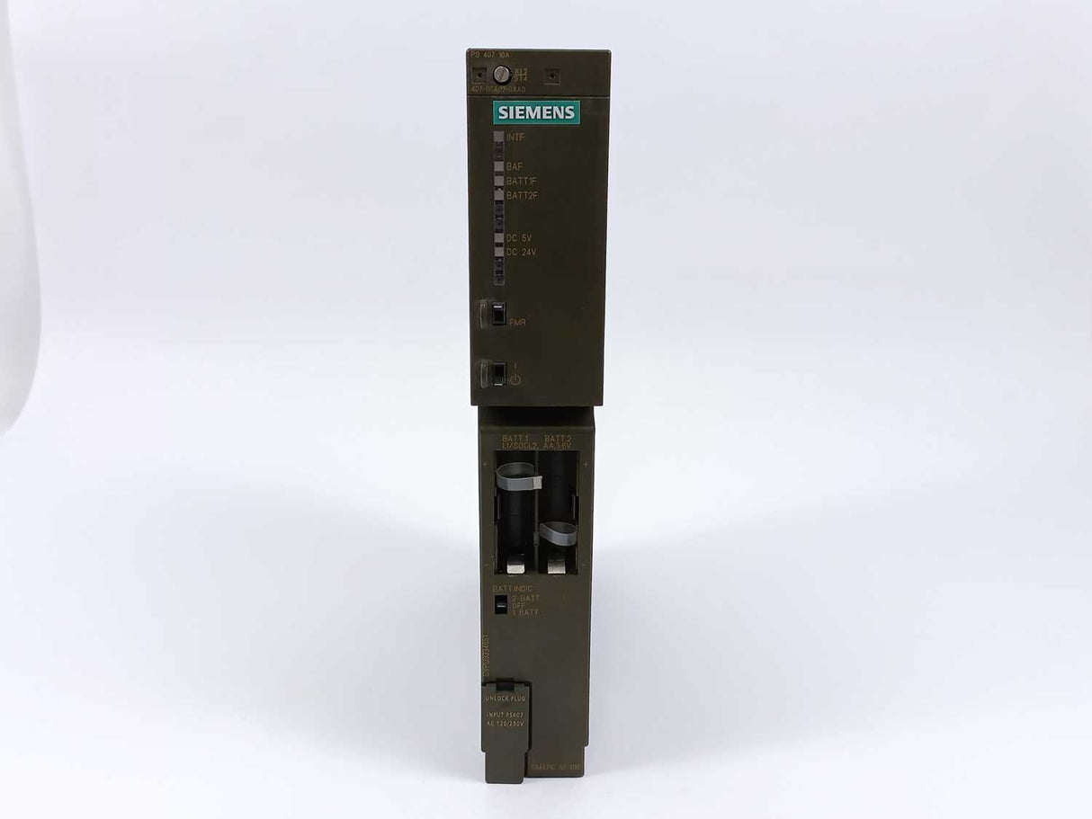 Siemens 6ES7407-0KA02-0AA0 SIMATIC S7-400 Power supply 10A