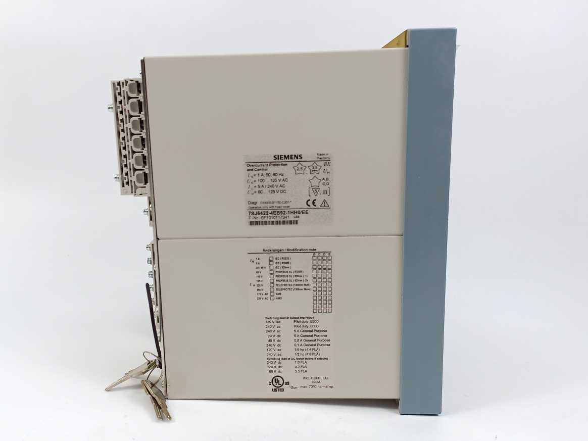 Siemens 7SJ6422-4EB92-1HH0/EE Siprotec Overcurrent Protection and Control