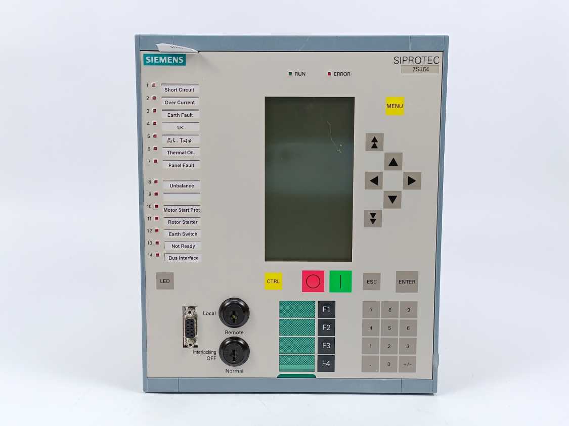 Siemens 7SJ6422-4EB92-1HH0/EE Siprotec Overcurrent Protection and Control