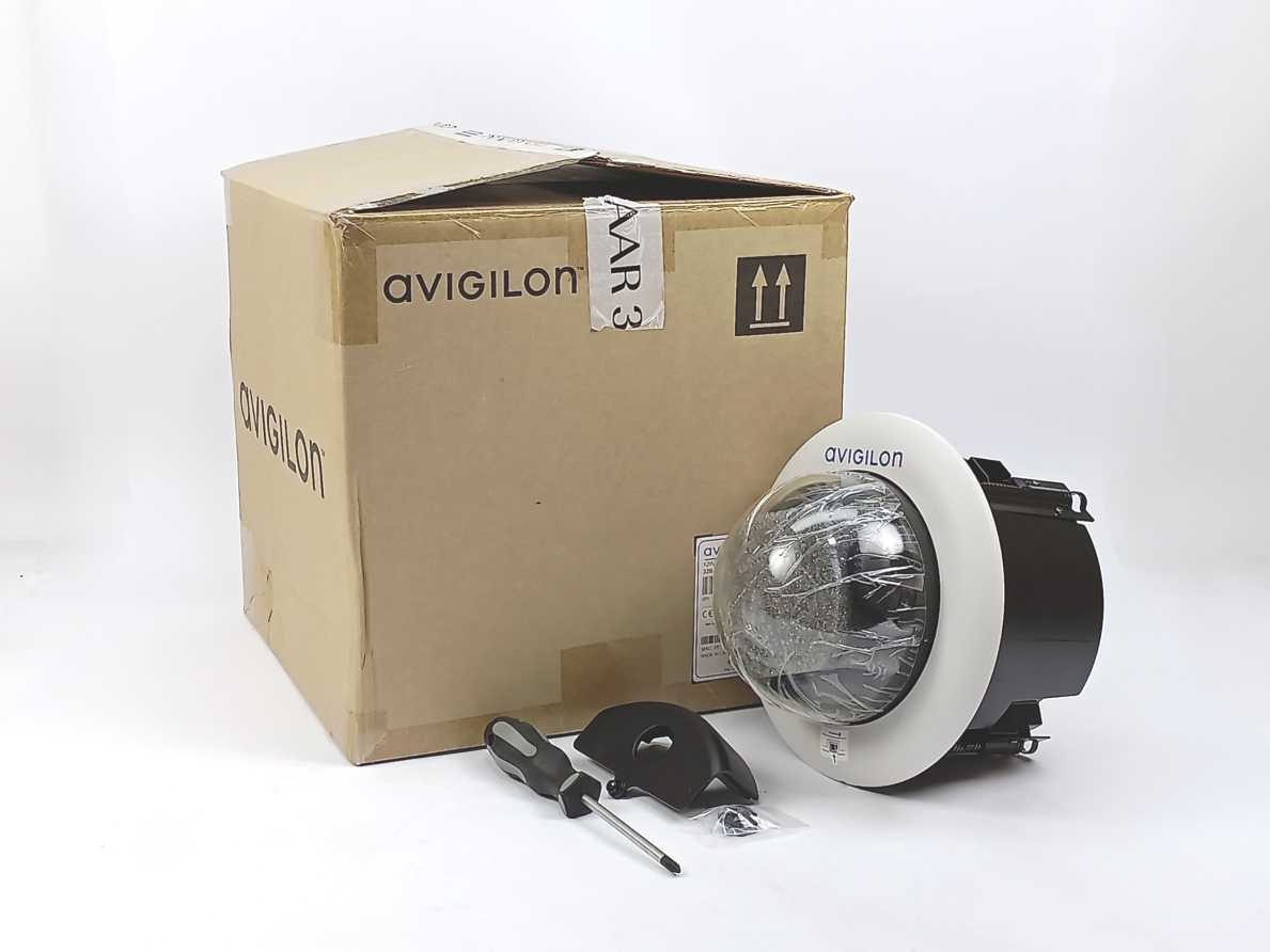 Avigilon 320-0483A In-Ceiling Multisensor Camera 12W-H3-4MH-DC1