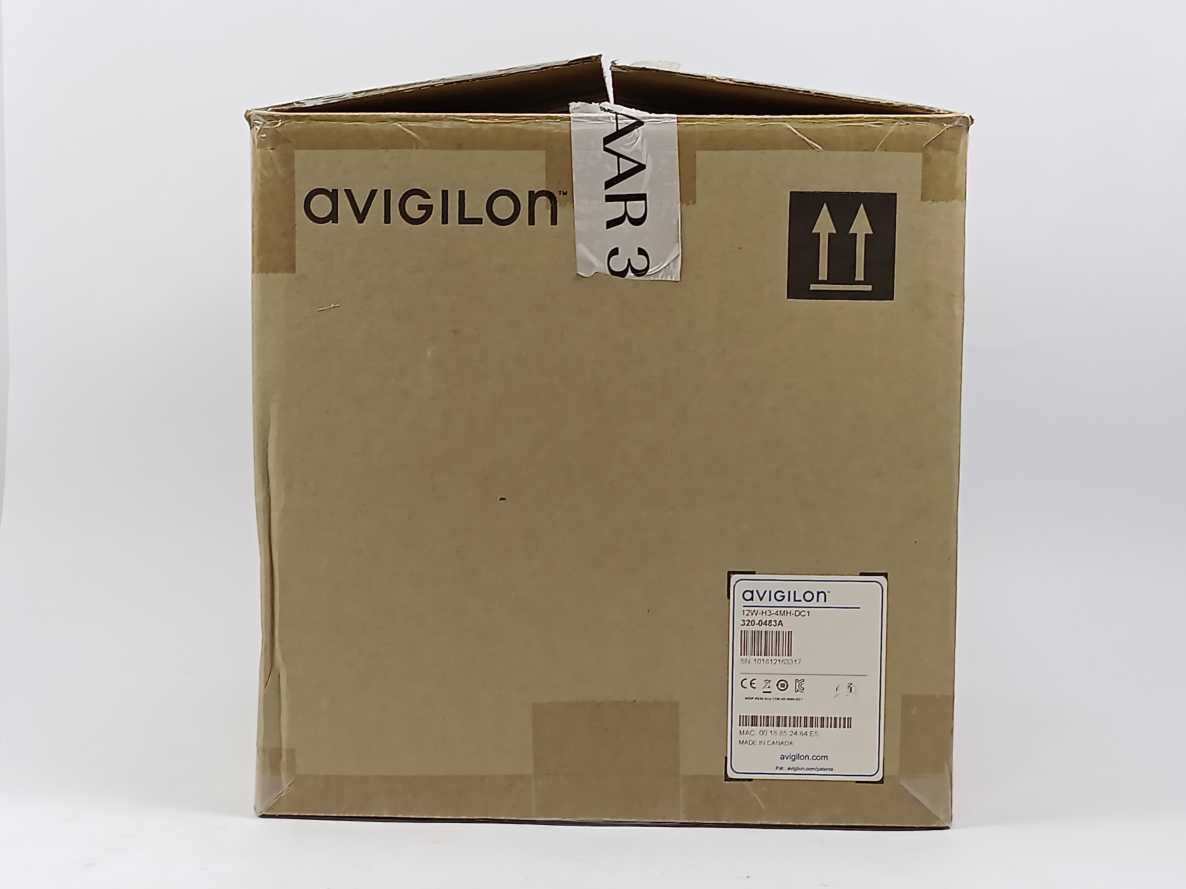 Avigilon 320-0483A In-Ceiling Multisensor Camera 12W-H3-4MH-DC1
