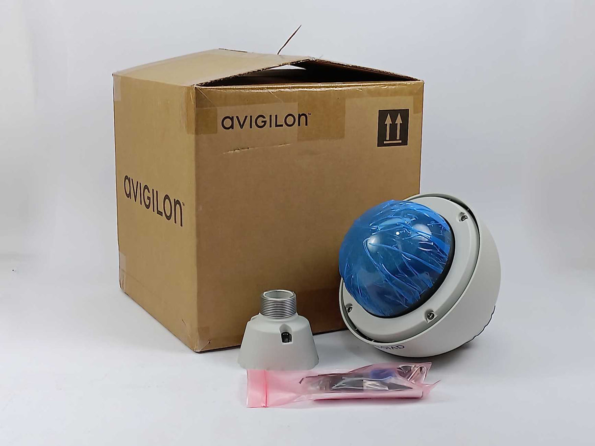 Avigilon 320-0772A 12W-H3-4MH-DP1-B Outdoor Pendant Mount Dome Camera 2.8-8 mm