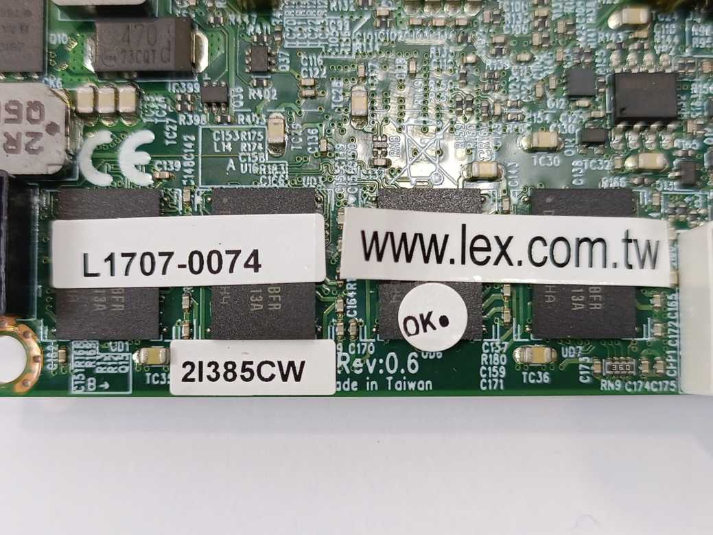 Lex 2I385CW Embedded Single Board Computer Atom E3845