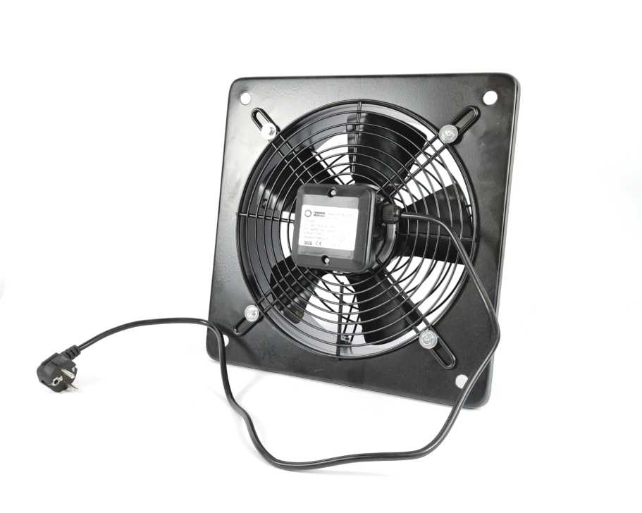Ferono FPT250 Axial Wall Fan On PLate