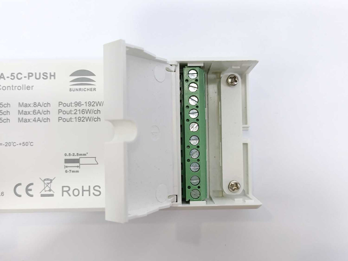 Sunricher SR-SB9101EA-5C-PUSH 2.4G Mesh LED Controller