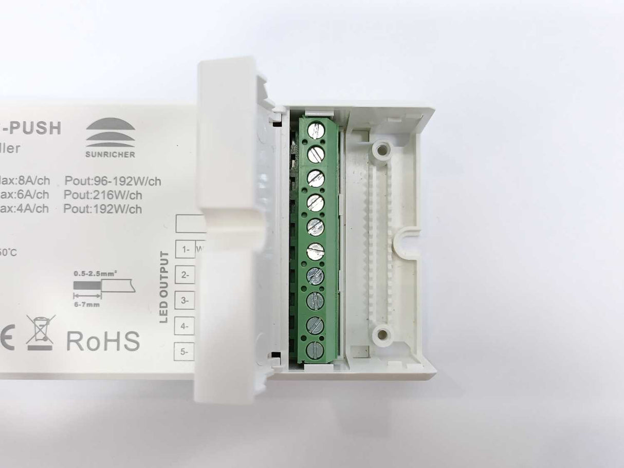 Sunricher SR-SB9101EA-5C-PUSH 2.4G Mesh LED Controller