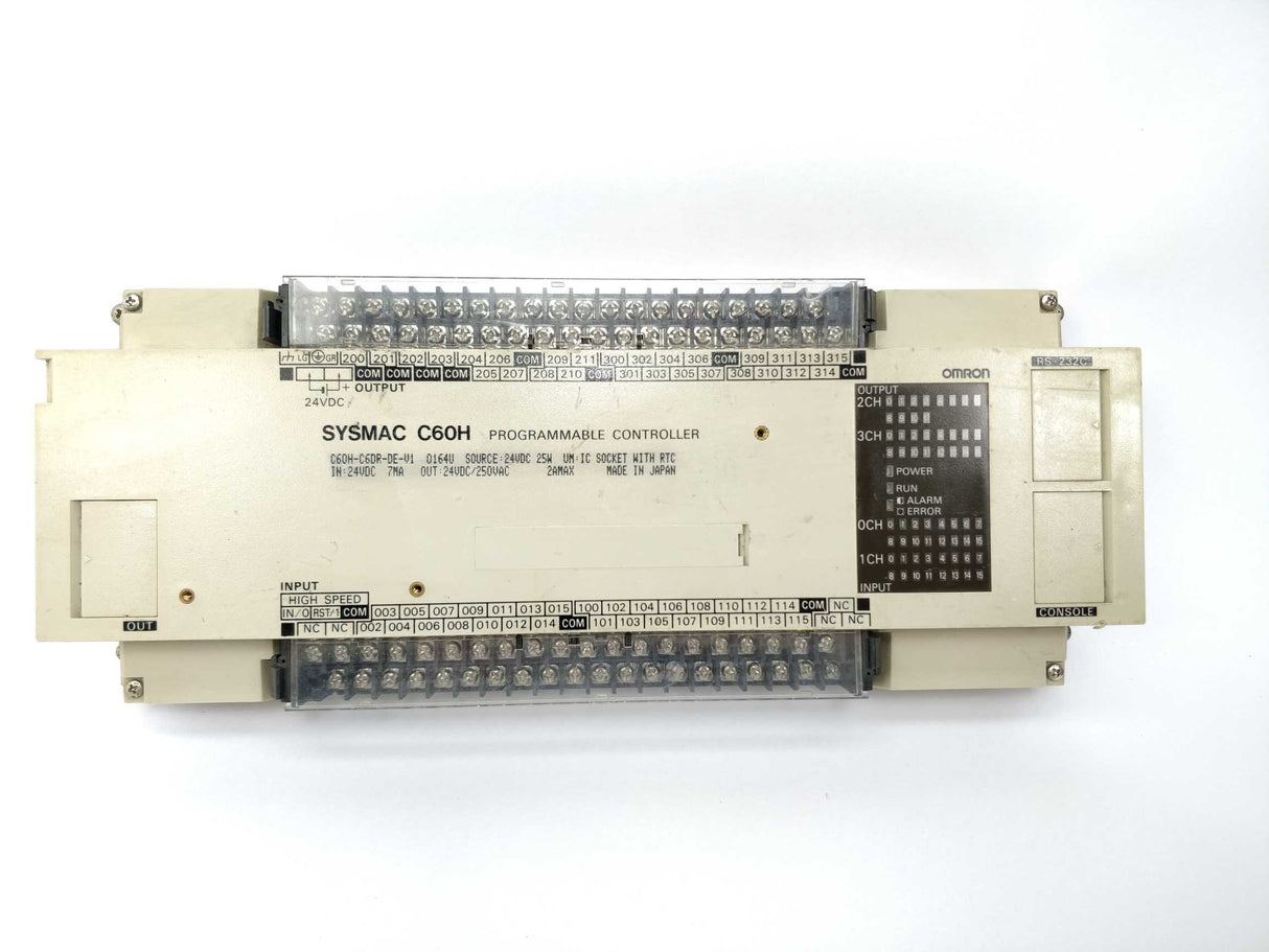OMRON C60H-C6DR-DE-V1 SYSMAC C60H Programmable controller