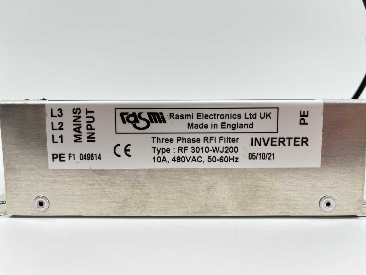 RASMI ELECTRONICS LTD RF3010-WJ200 RFI Filter