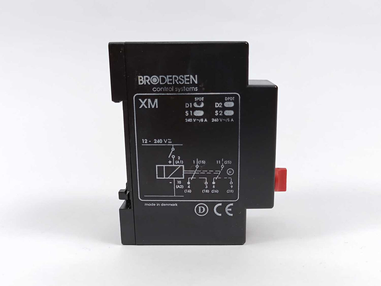 BRODERSEN XM-D1 SPDT Multi Function Timer Relay