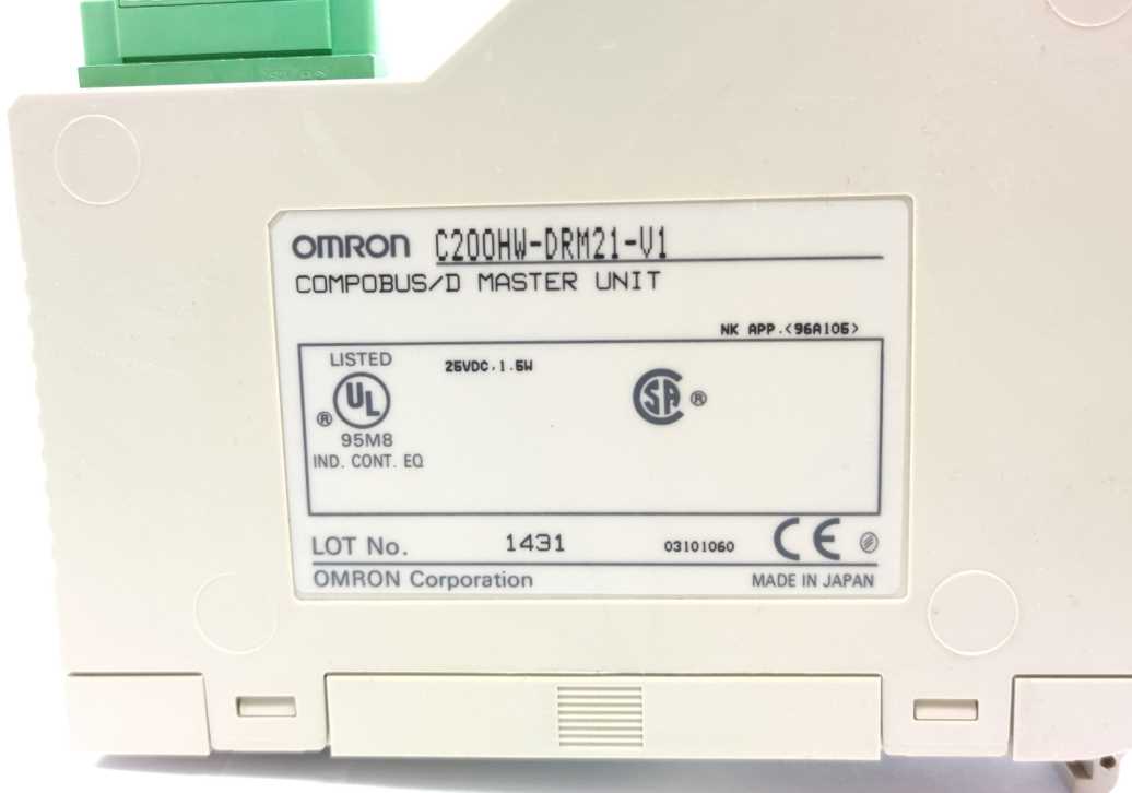 OMRON C200HW-DRM21-V1 DeviceNet Master Unit