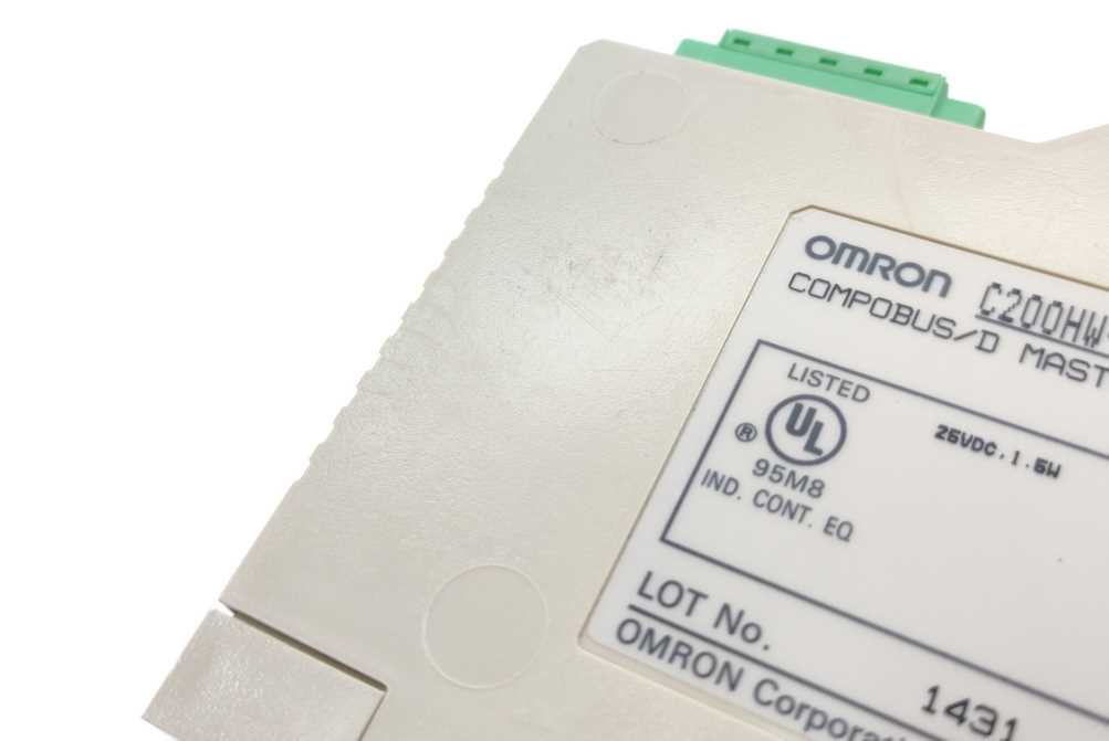 OMRON C200HW-DRM21-V1 DeviceNet Master Unit