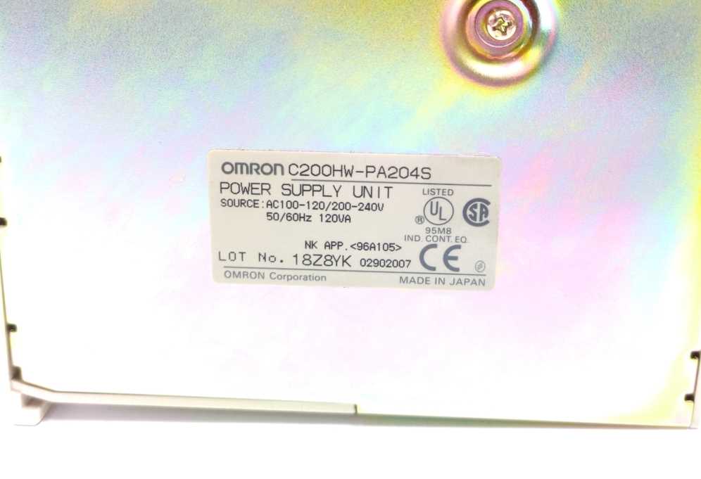 OMRON C200HW-PA204S Power Supply Unit