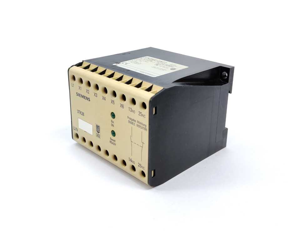 Siemens 3TK2802-0AC2 Contactor Safety Combination AC 24V 50/60Hz