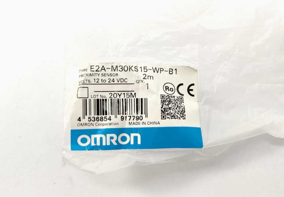 OMRON E2A-M30KS15-WP-B1 Proximity Sensor