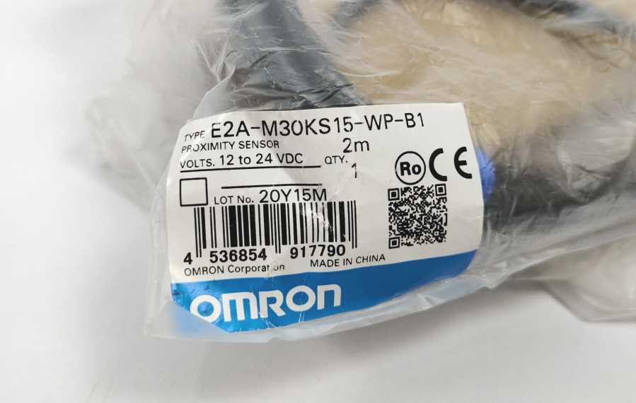 OMRON E2A-M30KS15-WP-B1 Proximity Sensor