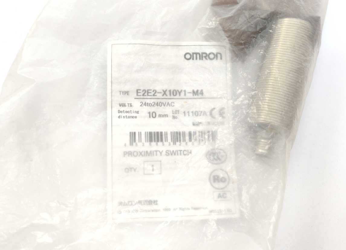 OMRON E2E2-X10Y1-M4 Proximity Sensors