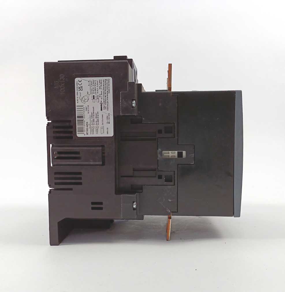Siemens 3RT1055-6AP36 power contactor, 150 A 3RT1955-5AP31