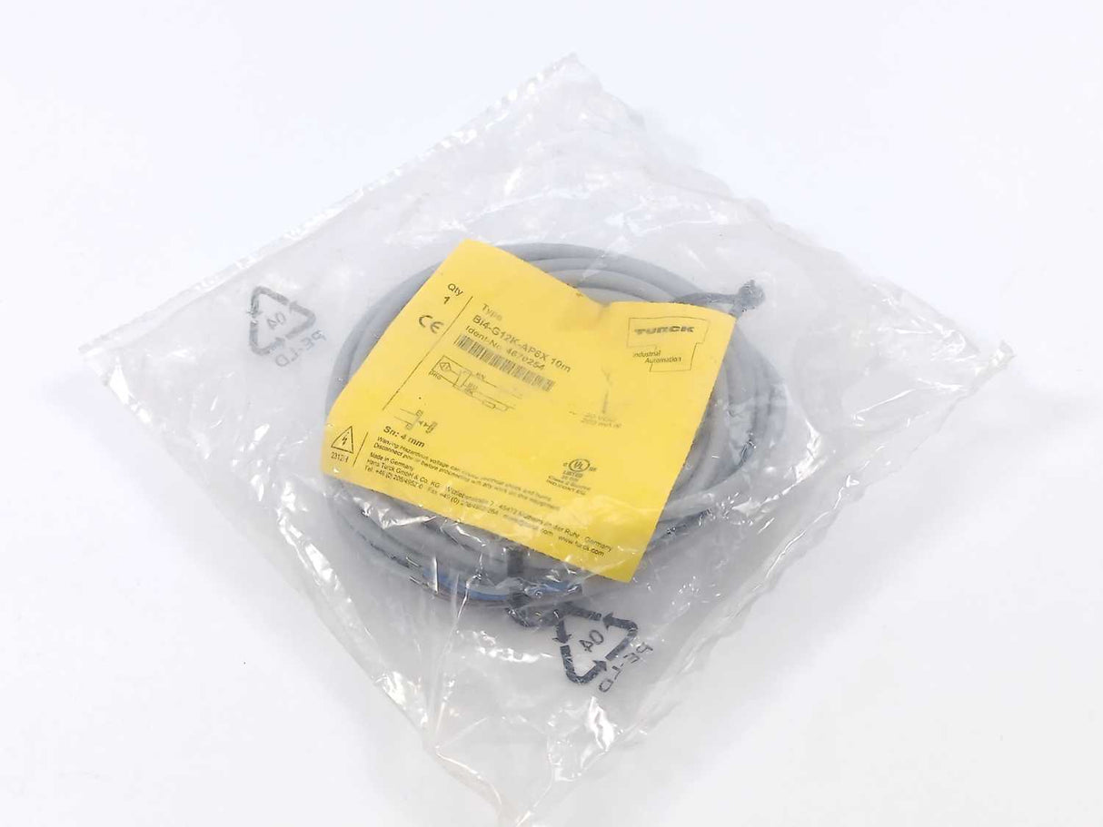Turck 4670254 BI4-G12K-AP6X 10M, Inductive proximity sensor