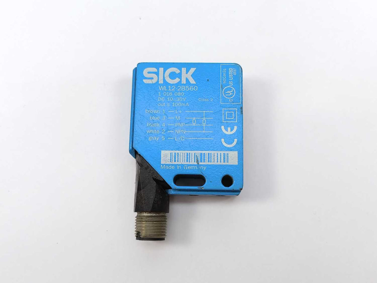 SICK 1016080 WL12-2B560 Photoelectric Reflex Switch
