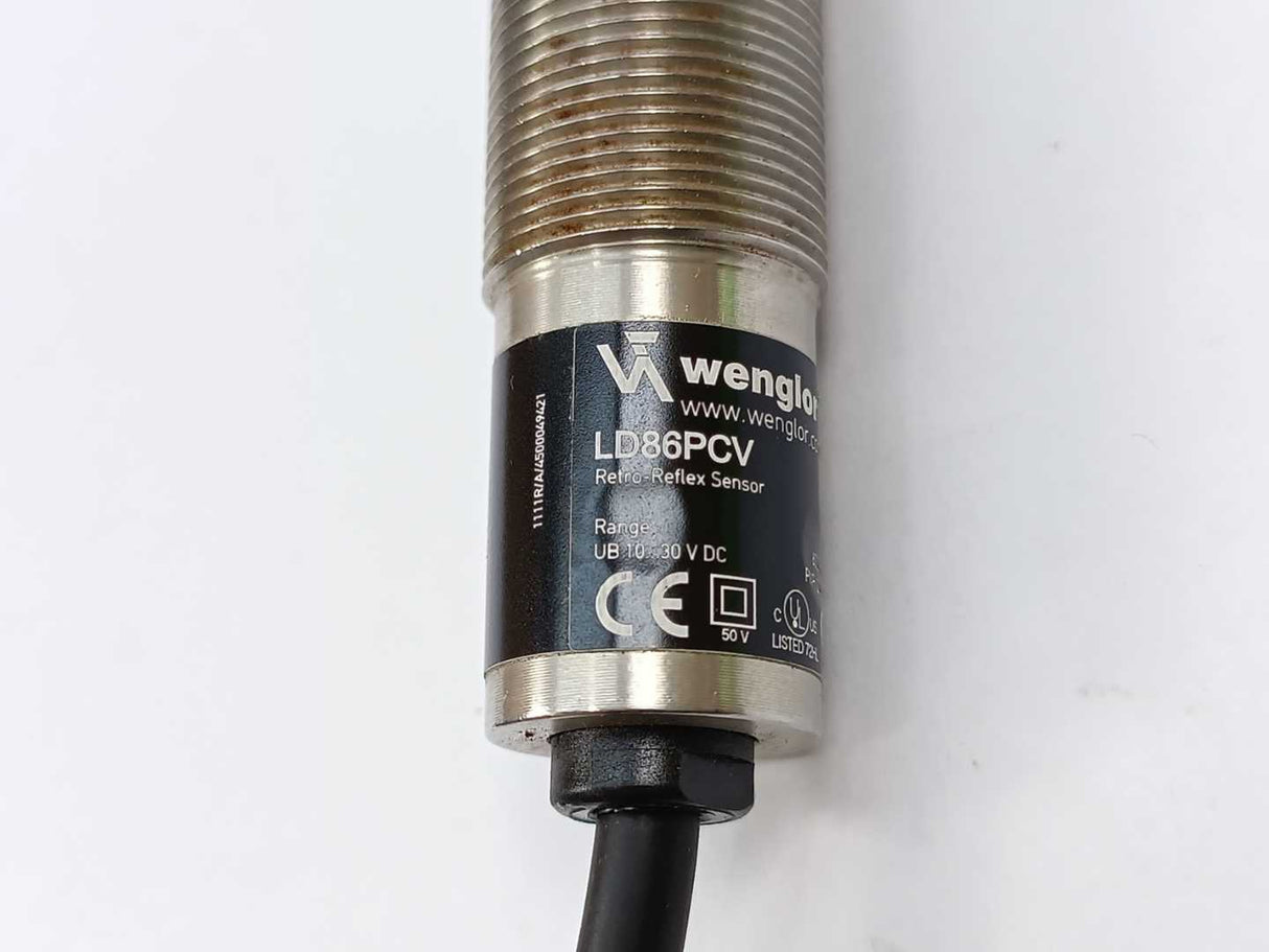 Wenglor LD86PCV Retro-Reflex Sensor