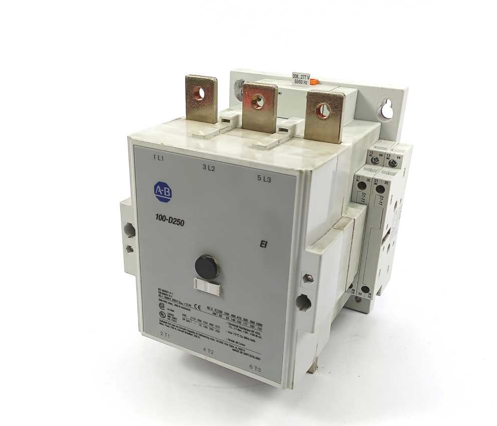 AB 100-D250 Contactor, E-EI, SER.A, COIL- 208...277V, 50/60Hz
